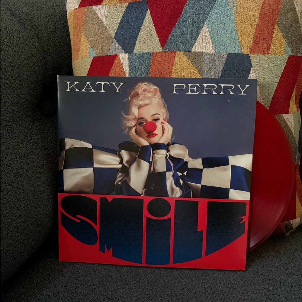 Katy Perry Smile Vinyl 2 Red LP